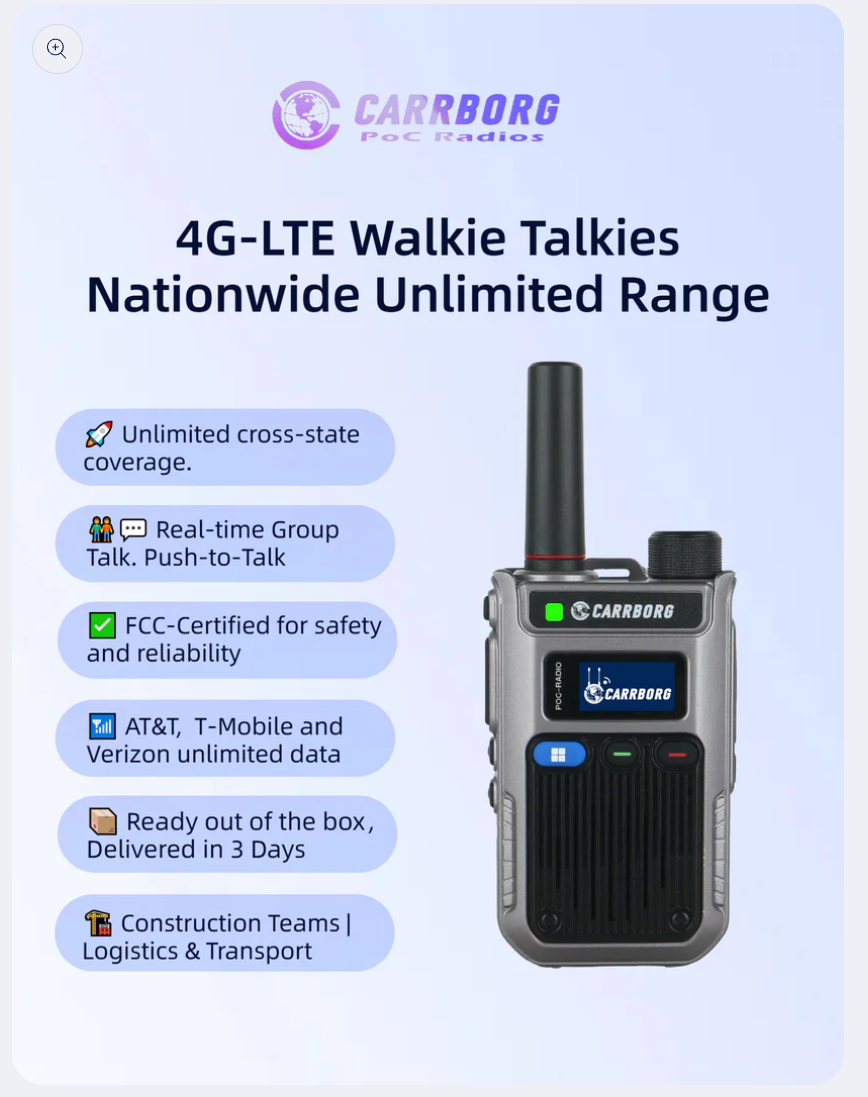 Walkie Talkie A63 4G  de alcance ilimitado internacional