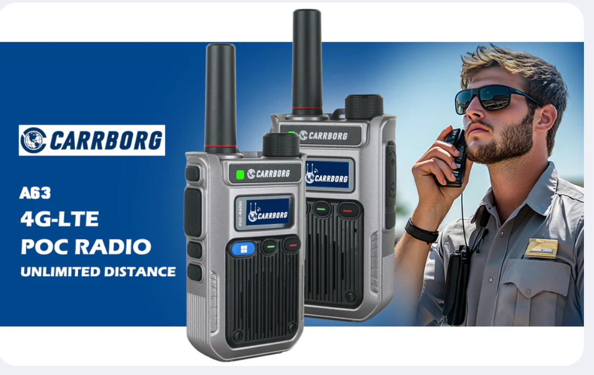 Walkie Talkie A63 4G  de alcance ilimitado internacional